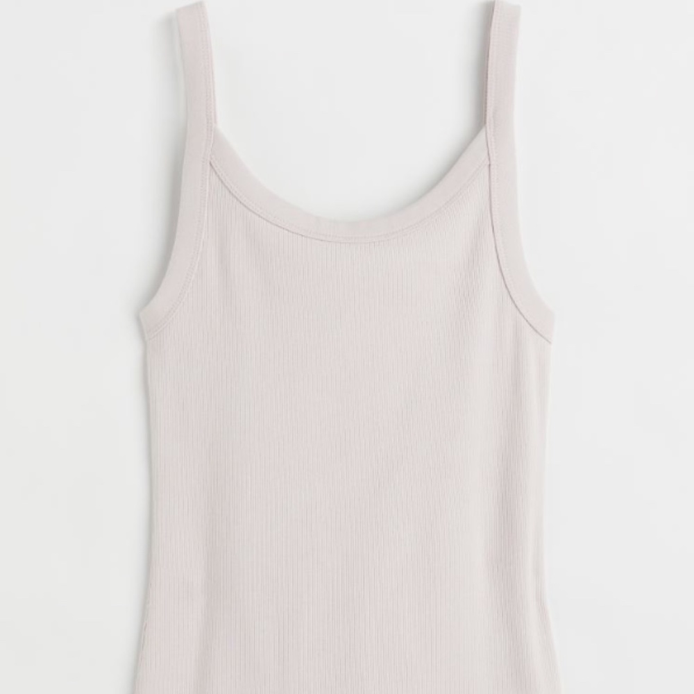 H&M Soft Cotton Jersey Tank Top